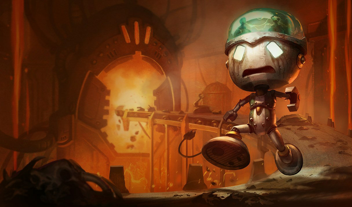 Amumu Triste Robot