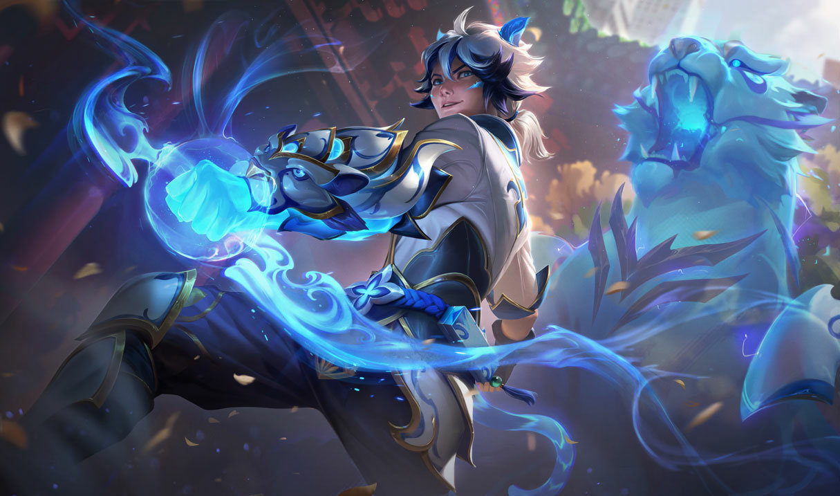 Ezreal Protettore di Porcellana