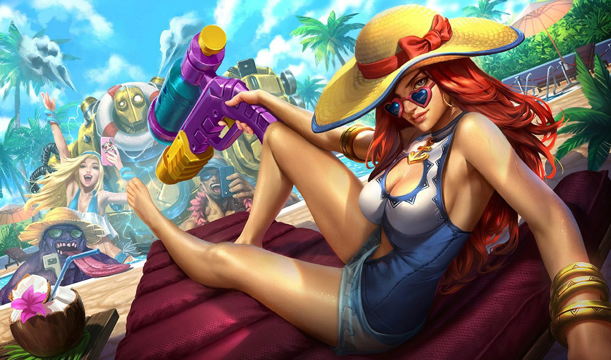 Miss Fortune Festa in Piscina
