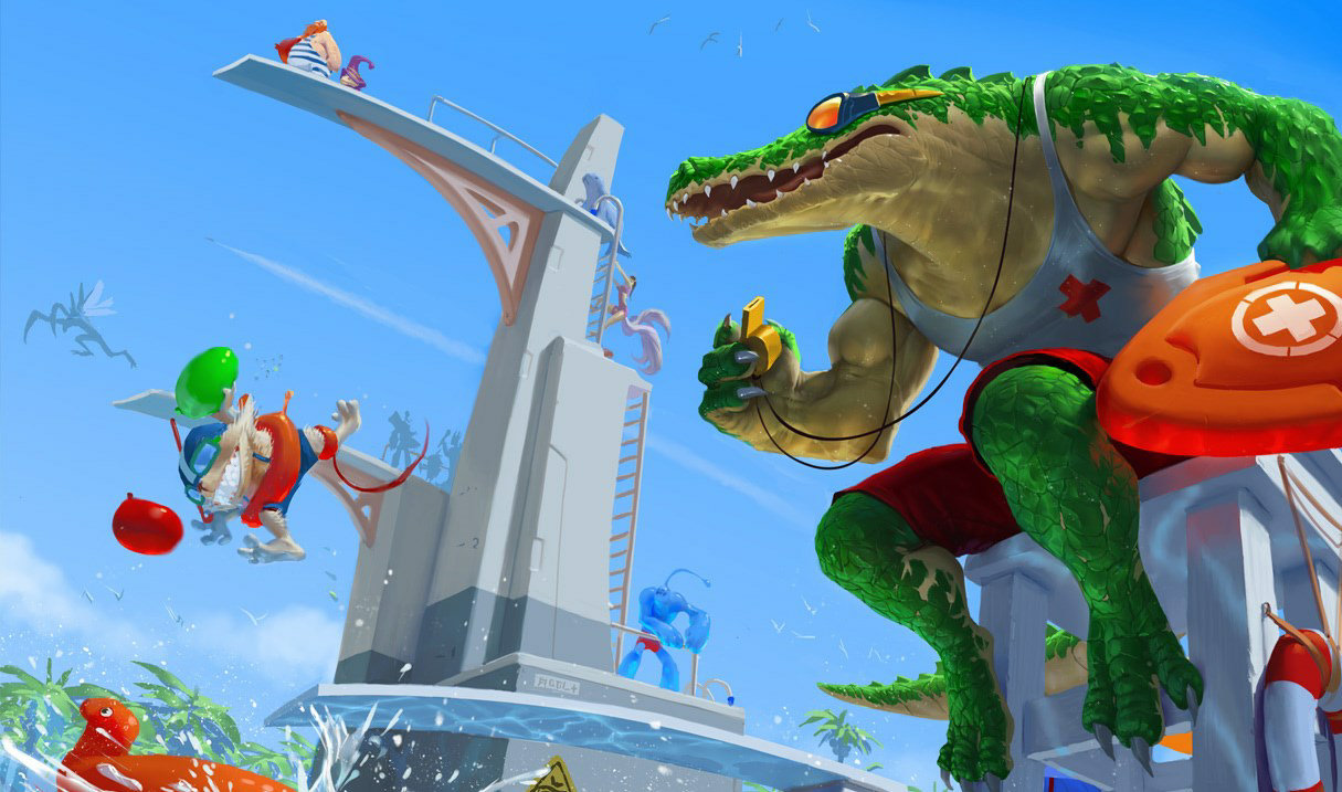 Renekton Festa in Piscina