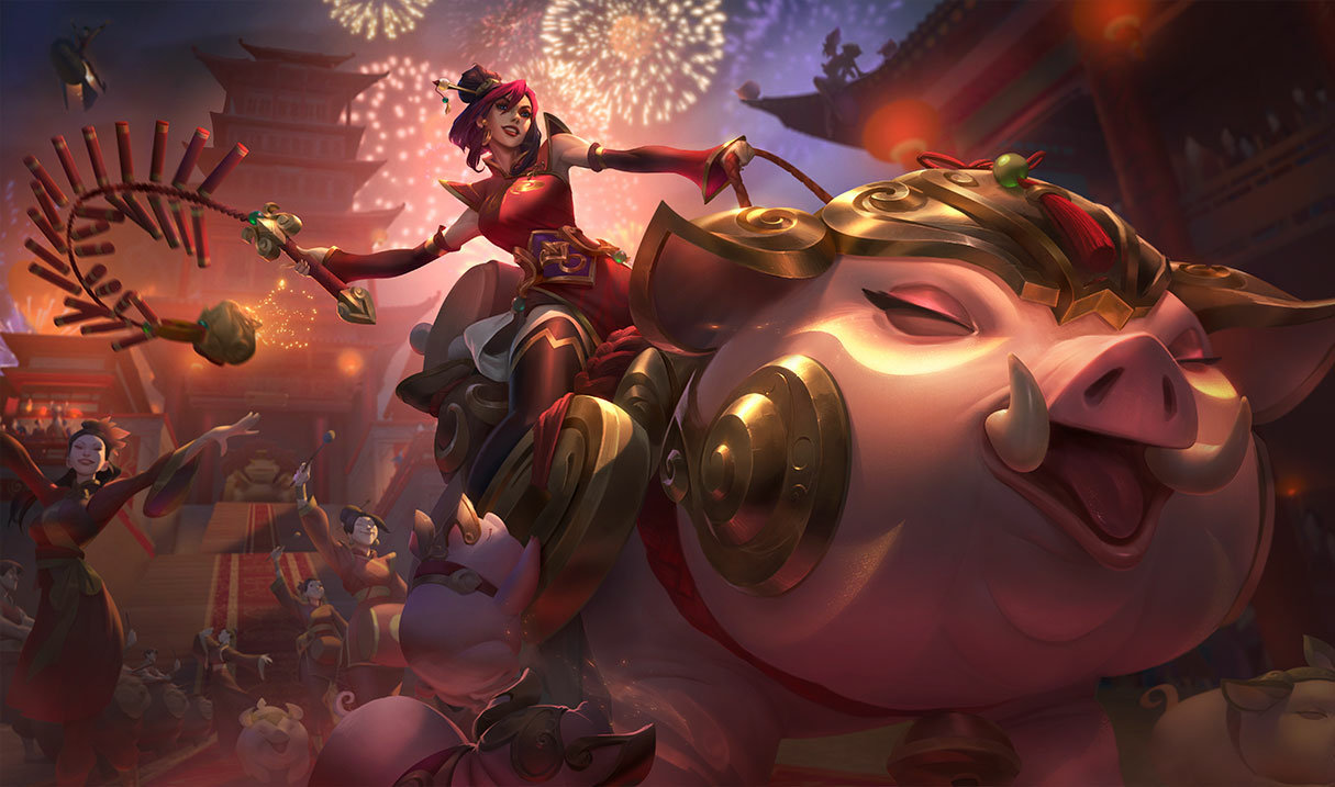 Sejuani Fuoco d'Artificio