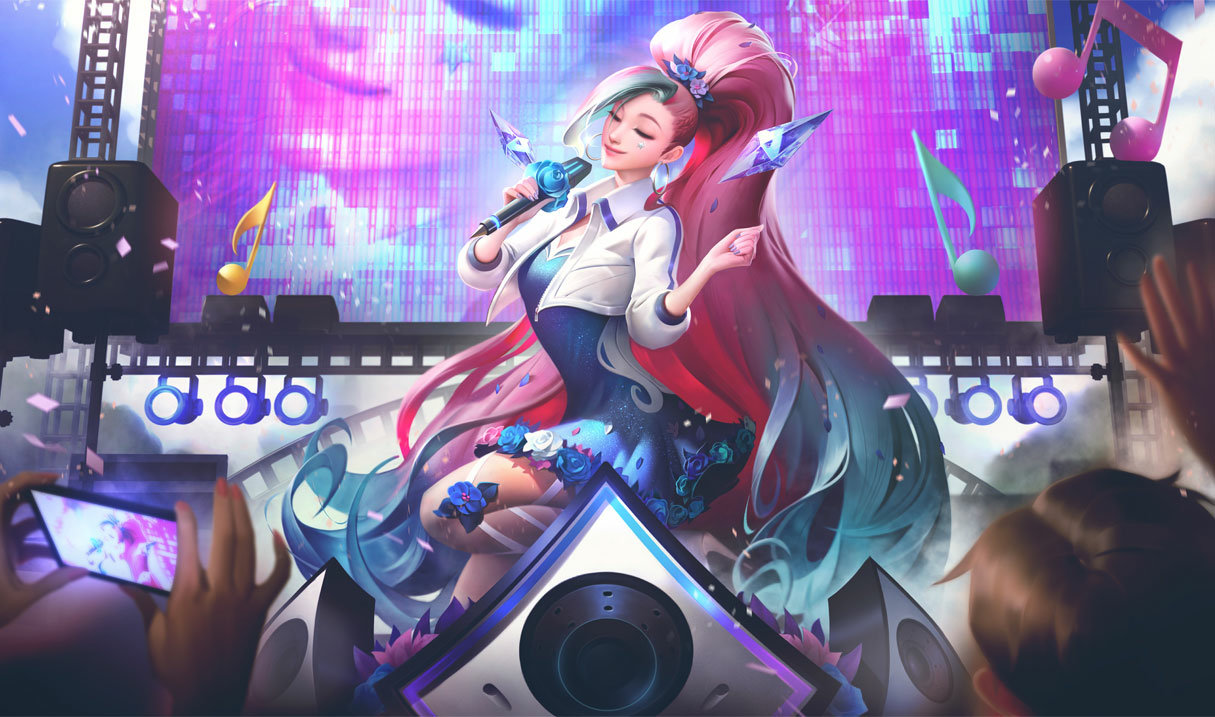 Seraphine K/DA ALL OUT Stella nascente