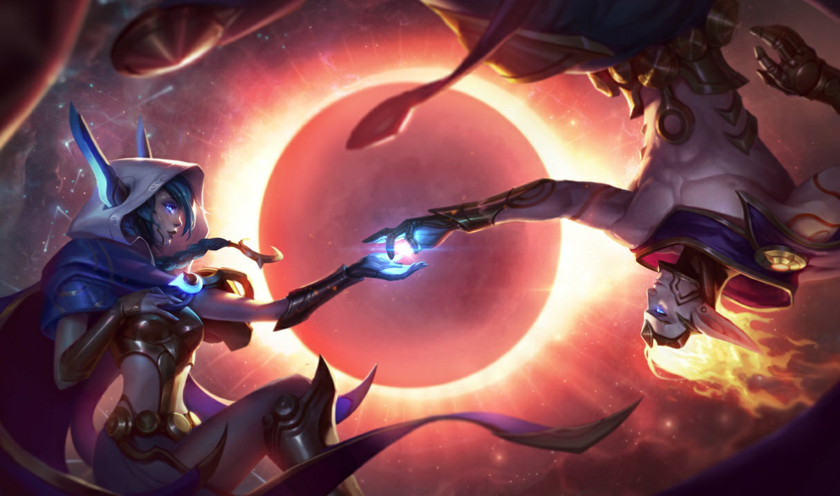 Xayah Crepuscolo Cosmico