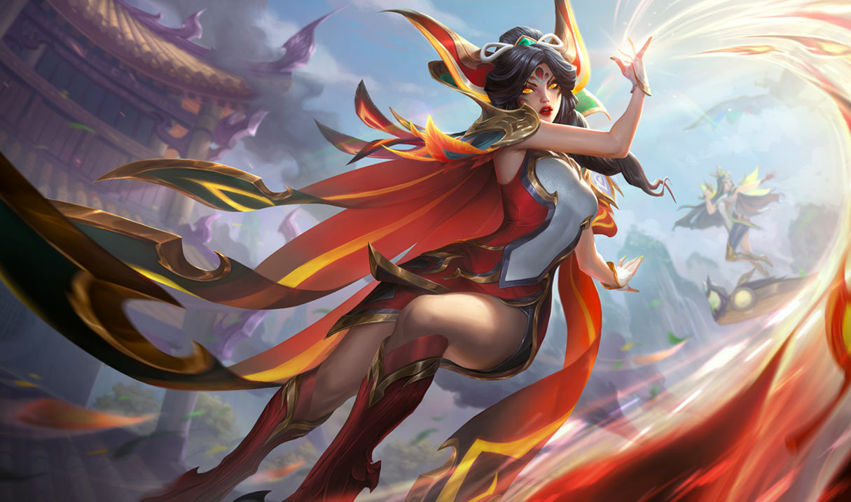 Xayah Fenice Coraggiosa