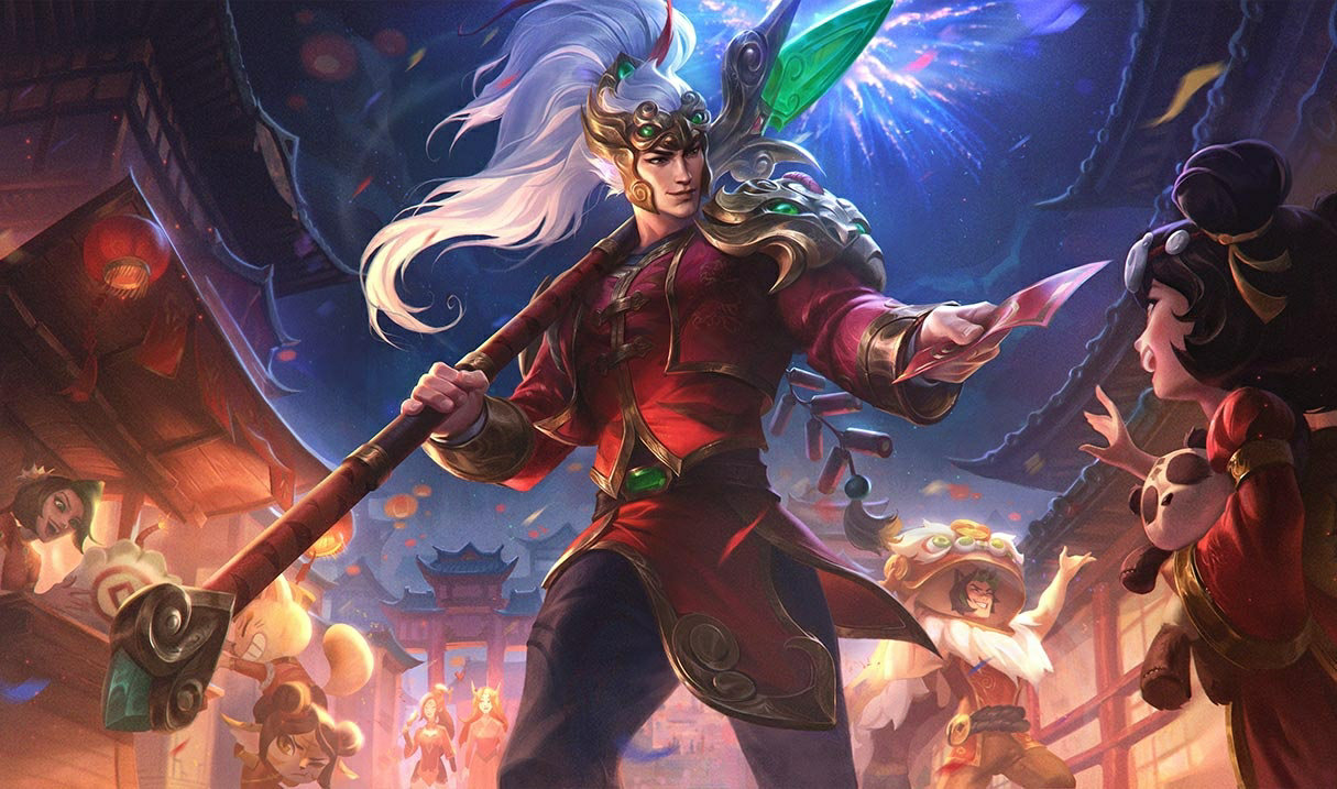 Xin Zhao Fuoco d'Artificio